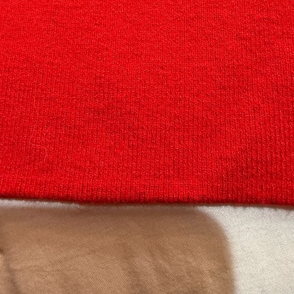 Talbots Red Short Sleeve Top Size Medium - Picture 7 of 7